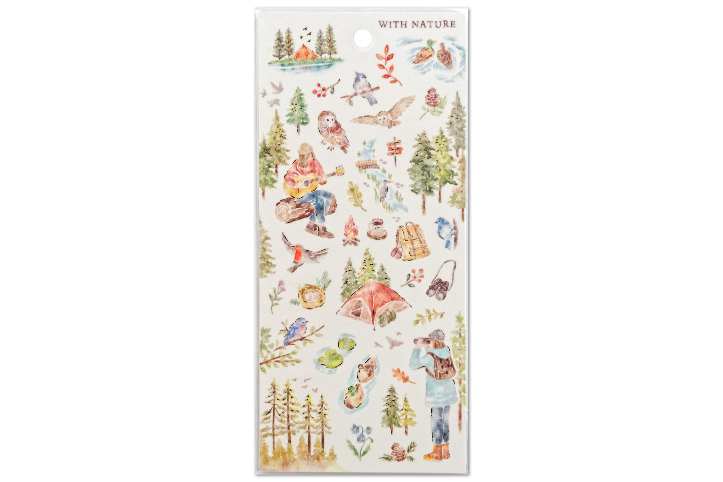 Birdwatching Washi Sticker Sheet